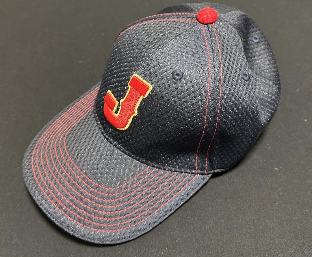 【中古美品】MIZUNO　侍ジャパンユニホーム＆キャップ（サイズO：サイズF）