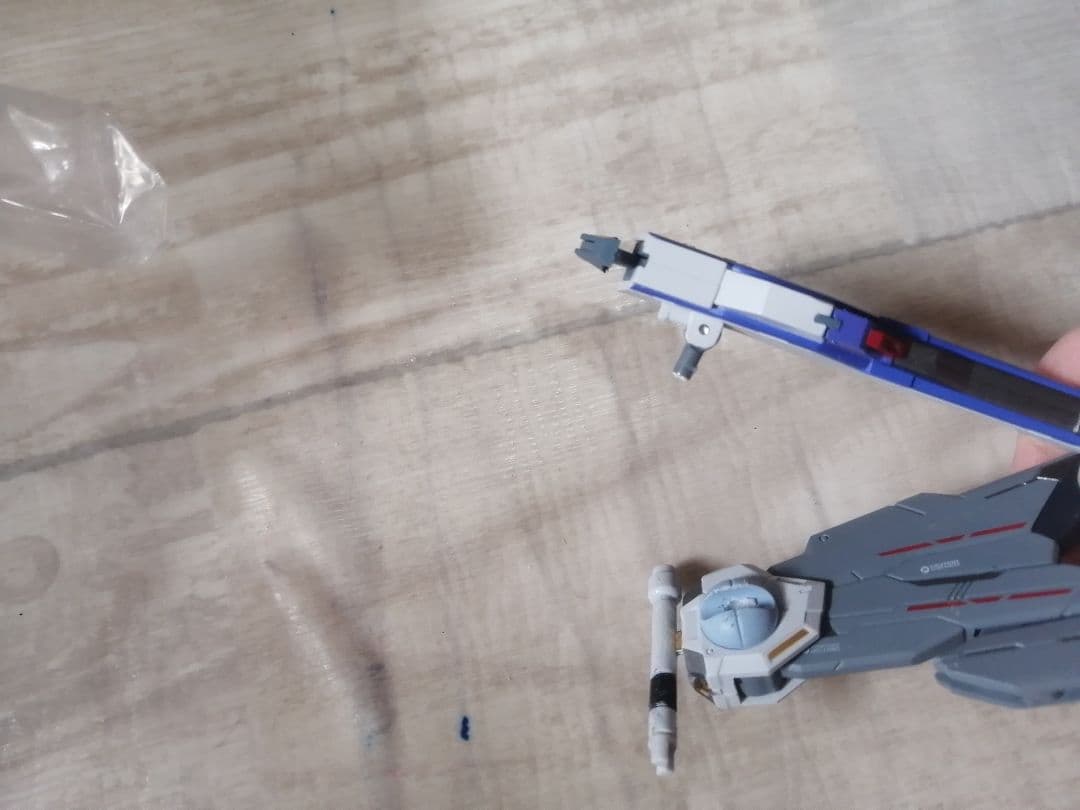 L BUILD ストフリガンダム SOULBlu光の翼付き開封品