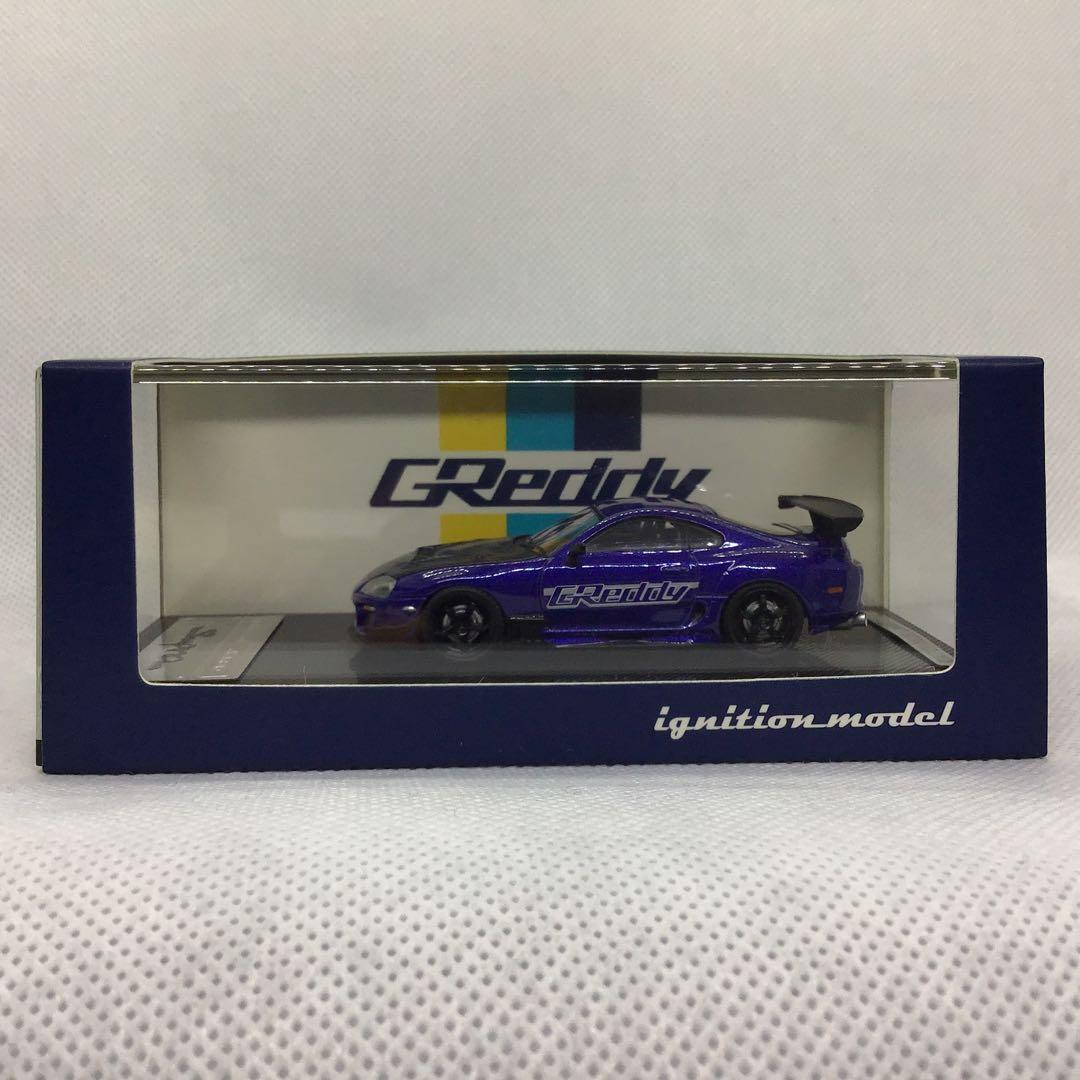 イグニッションモデル　1/64 トヨタ　スープラ　JZA80 GReddy
