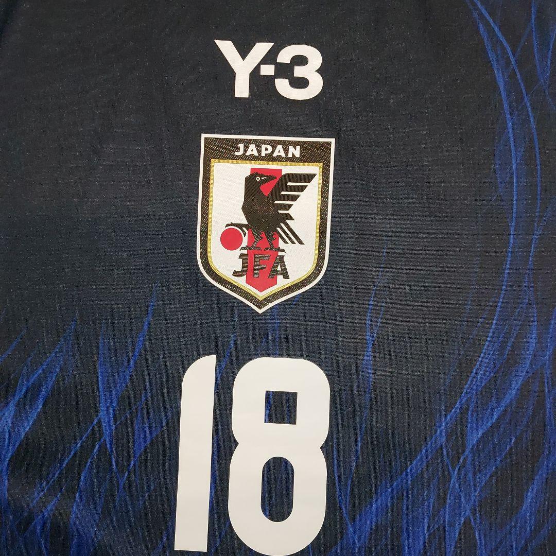 美品 Y-3 日本代表 サッカーシャツ ASANO18 L