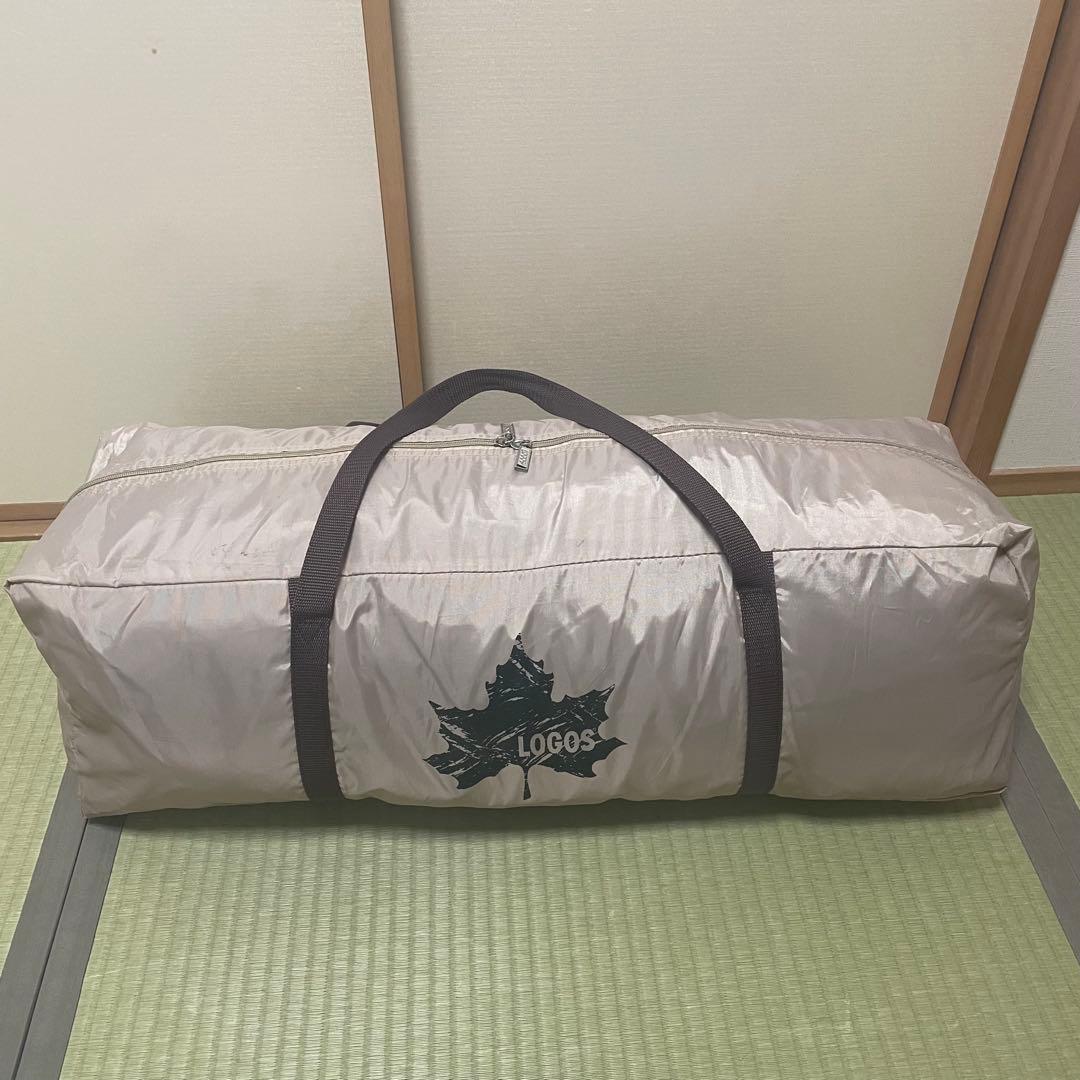 【美品】簡単設営 ロゴス Tradcanvas Tepee タープ 350-BJ