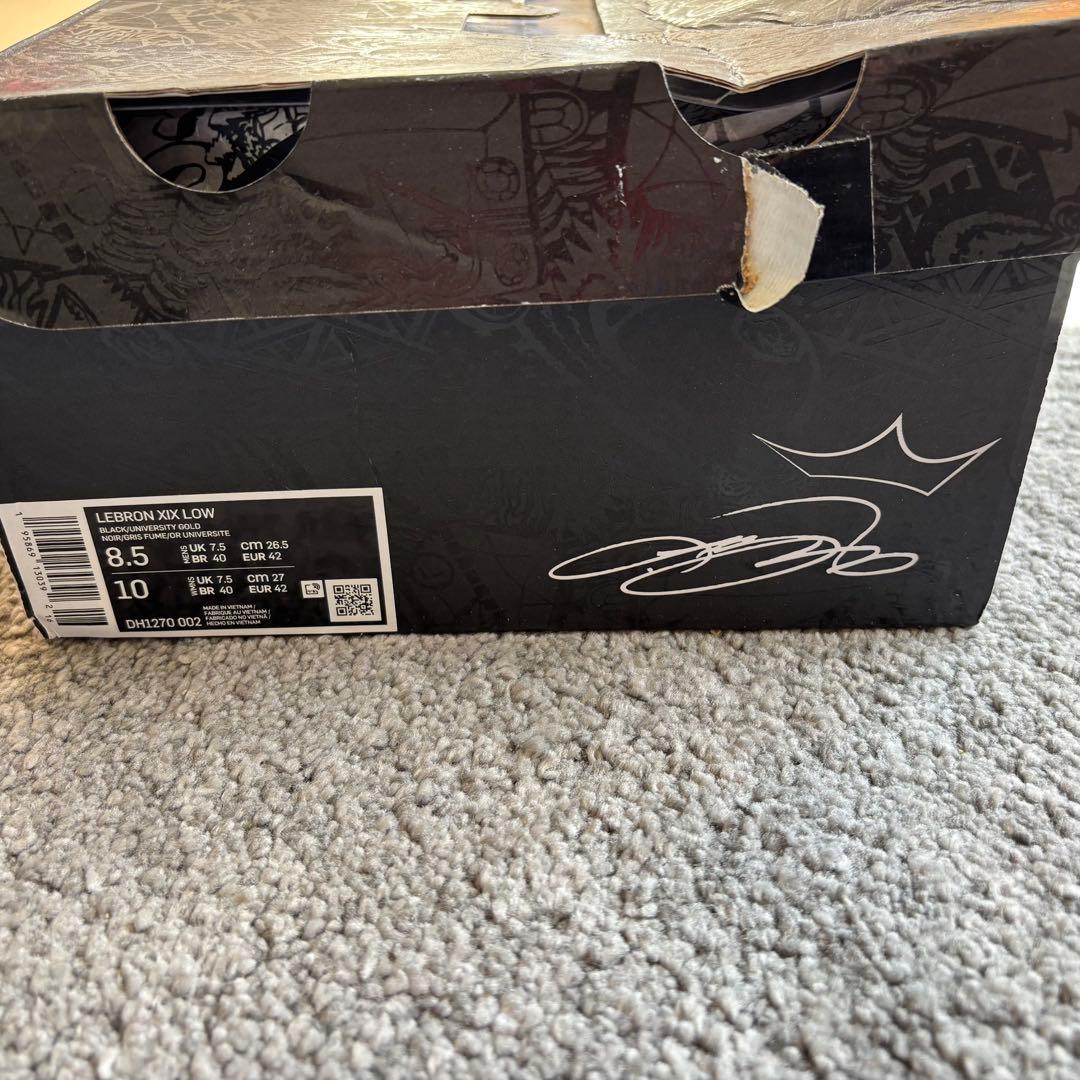【海外限定モデル】NIKE / ナイキ LEBRON 19 LOW 26.5cm