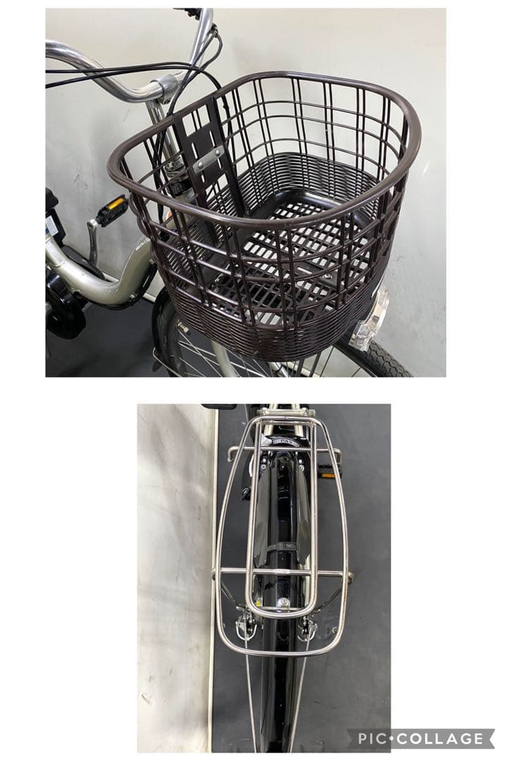 1年保証 送料無料　ヤマハ　パスナチュラ　26インチ　銀色　電動アシスト自転車