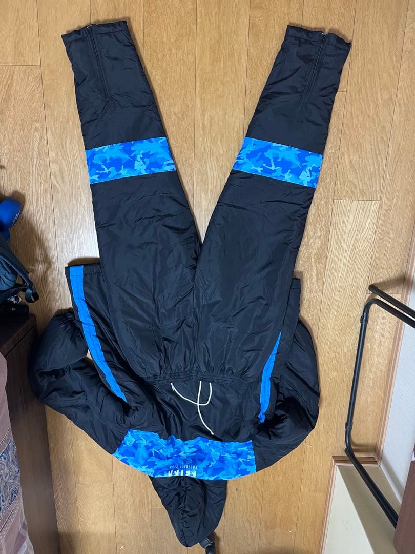 AGOT 防寒素材 迷彩ベンチコート 上下セット　2XL 背番号66番