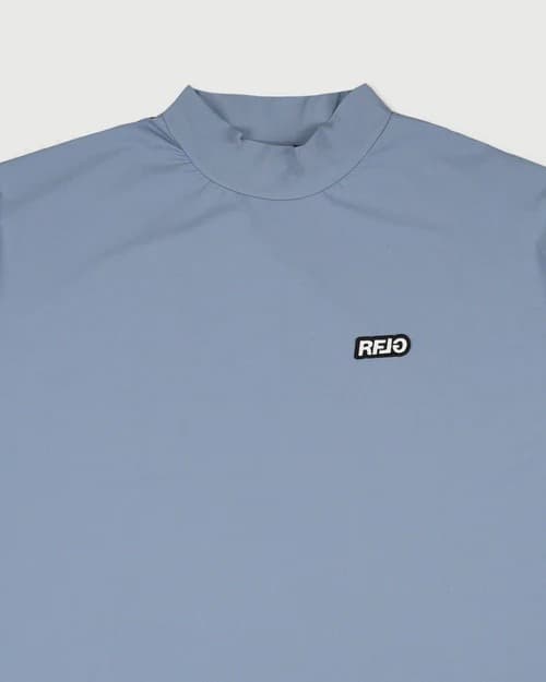 RUFFLO BLUE GRAY ゴルフシャツ M 新品未使用