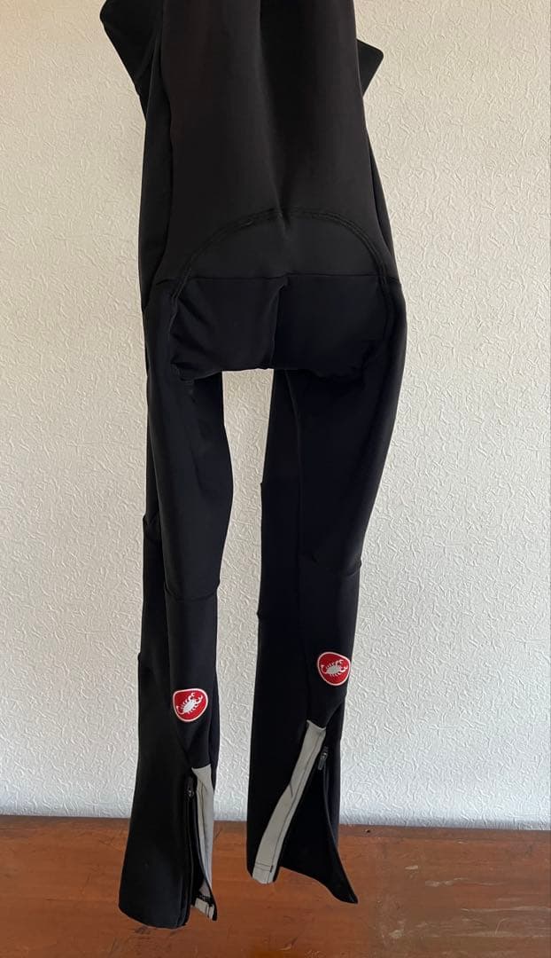 EUR製 カステリ ビブショーツ サイクリング ショーツ パンツ M