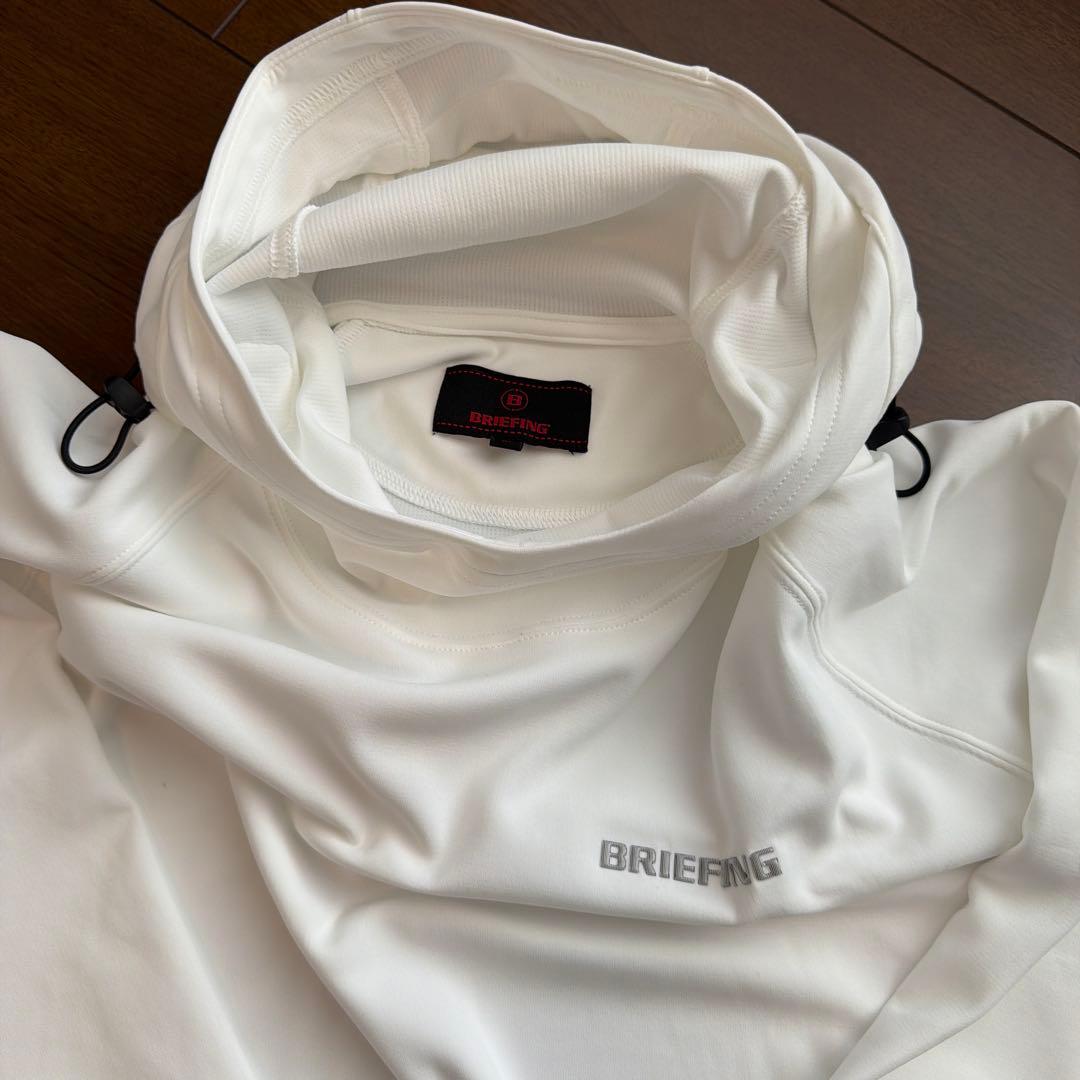 新品 BRG261M20 ブリーフィング TECH HOODIE ホワイト M