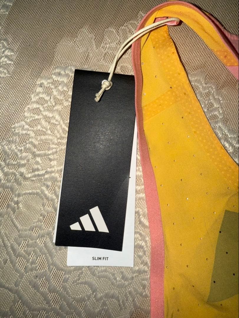adidas ADIZERO Pro Elite Promo シングレット 黄
