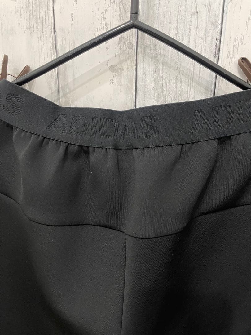 adidas フルジップジャケット セットアップ上下　XL ブラック