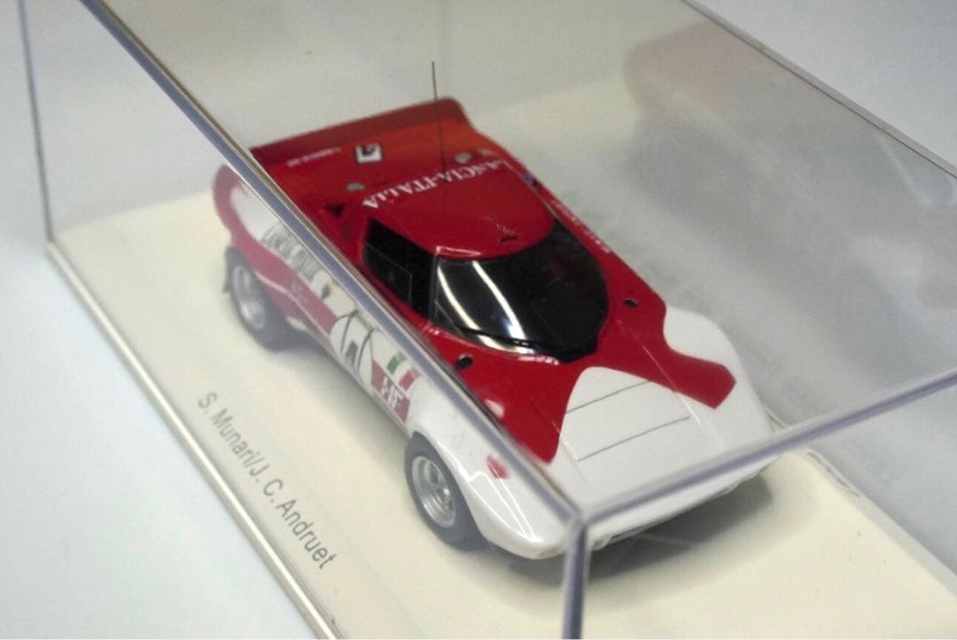 レーブ1/43 ランチアストラトス タルガフローリオNo.4〈タバコデカール付〉
