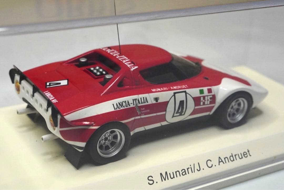 レーブ1/43 ランチアストラトス タルガフローリオNo.4〈タバコデカール付〉