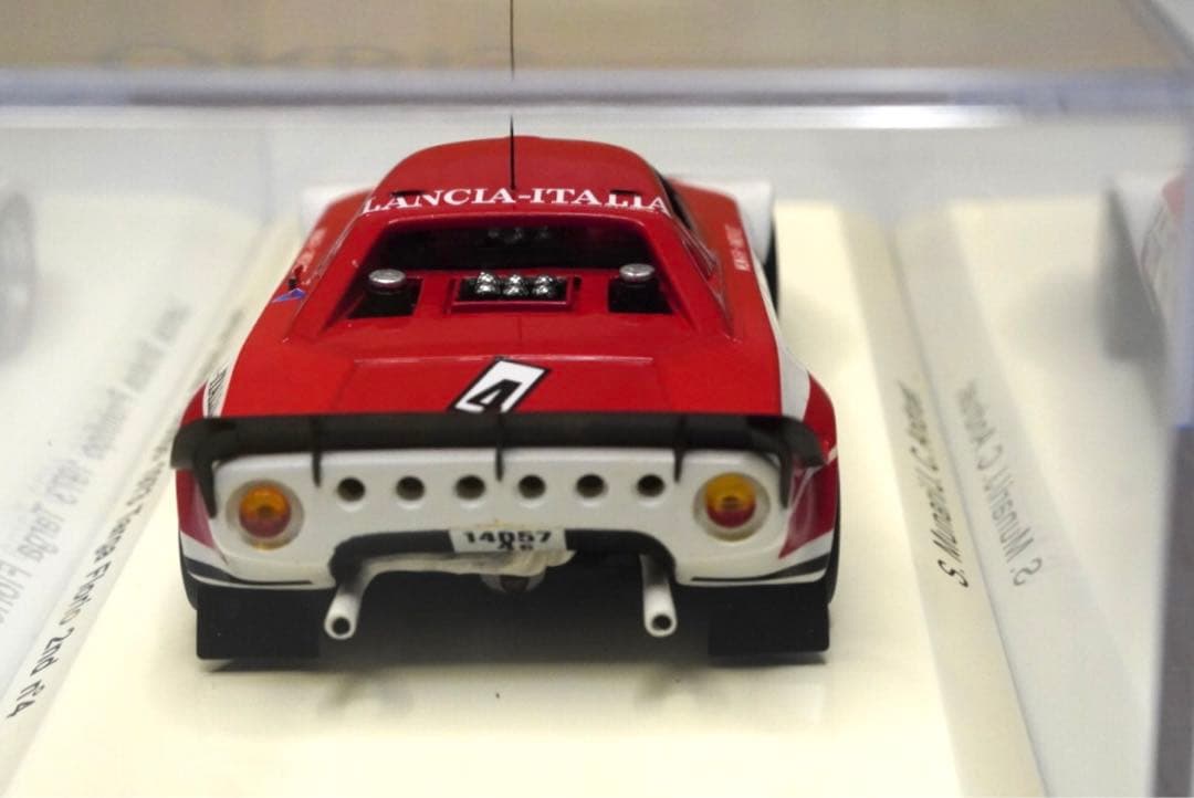 レーブ1/43 ランチアストラトス タルガフローリオNo.4〈タバコデカール付〉