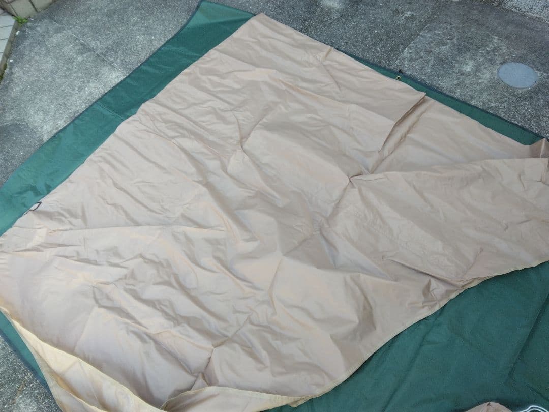 いつかのタープ　タンカラー　美品