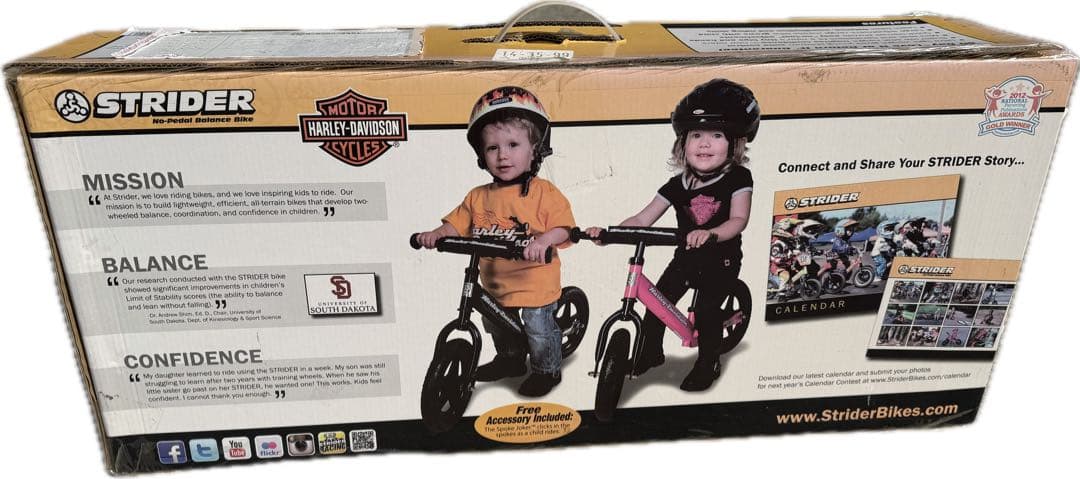 新品未開封　超激レア　STRIDER × HARLEY-DAVIDSON ピンク