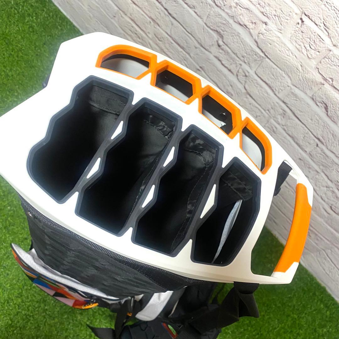 【新品】OGIO オジオ キャディバッグ スタンド 幾何学模様 ゴルフ