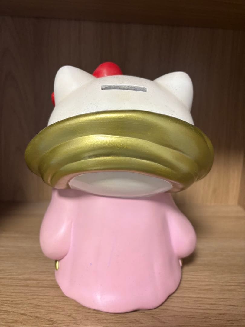 Hellokitty 七福神　貯金箱　陶器
