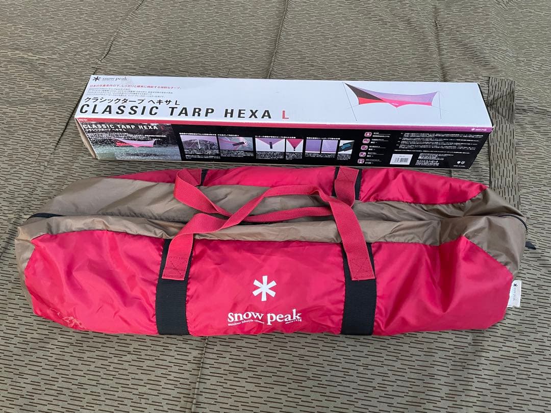  peak 雪峰祭限定 クラシックタープ ヘキサ L 新品未使用
