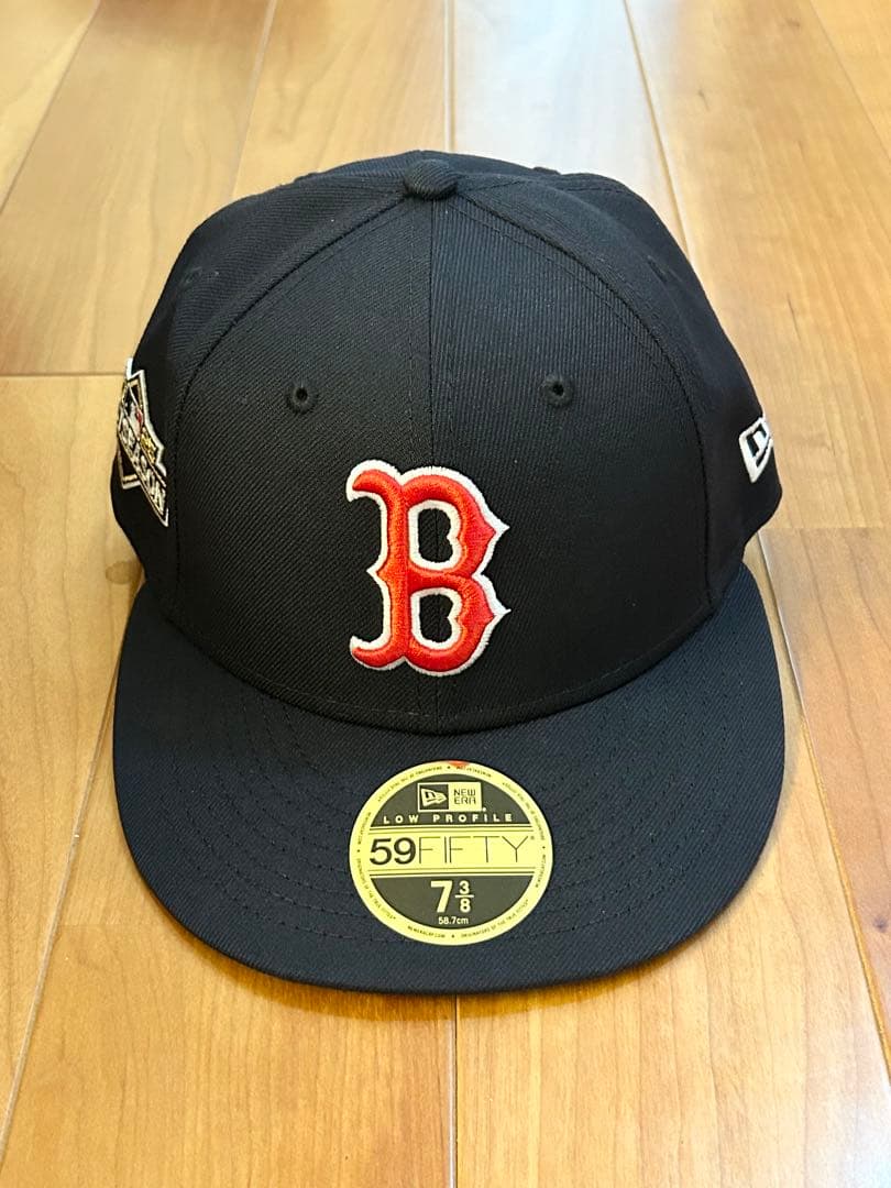 新品レッドソックス2025ポストシーズン59FIFTY LP キャップ7 3/8