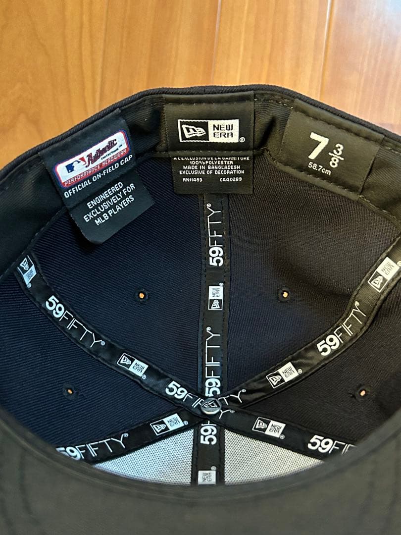 新品レッドソックス2025ポストシーズン59FIFTY LP キャップ7 3/8