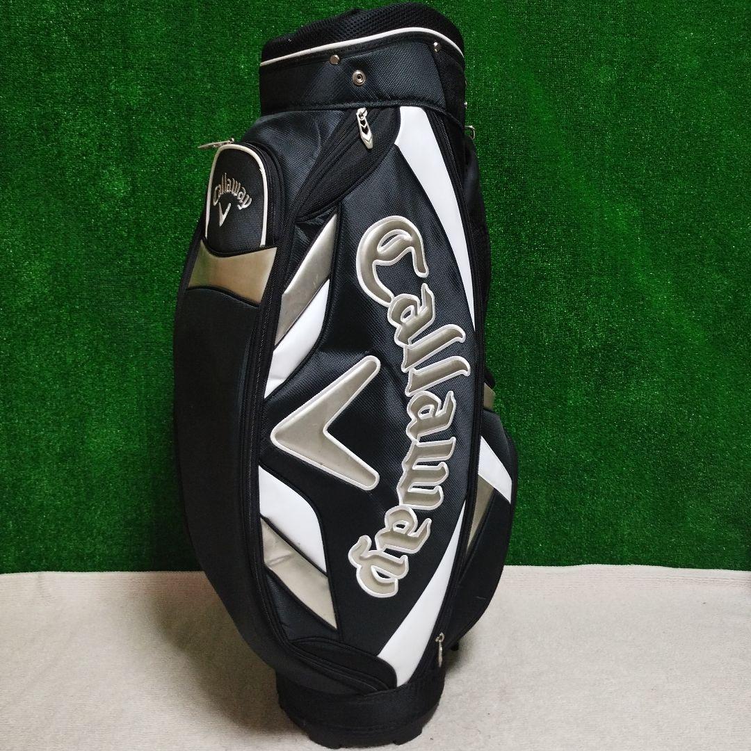 Callaway キャディバッグ 黒/白 ※ベルト色違い フード無し