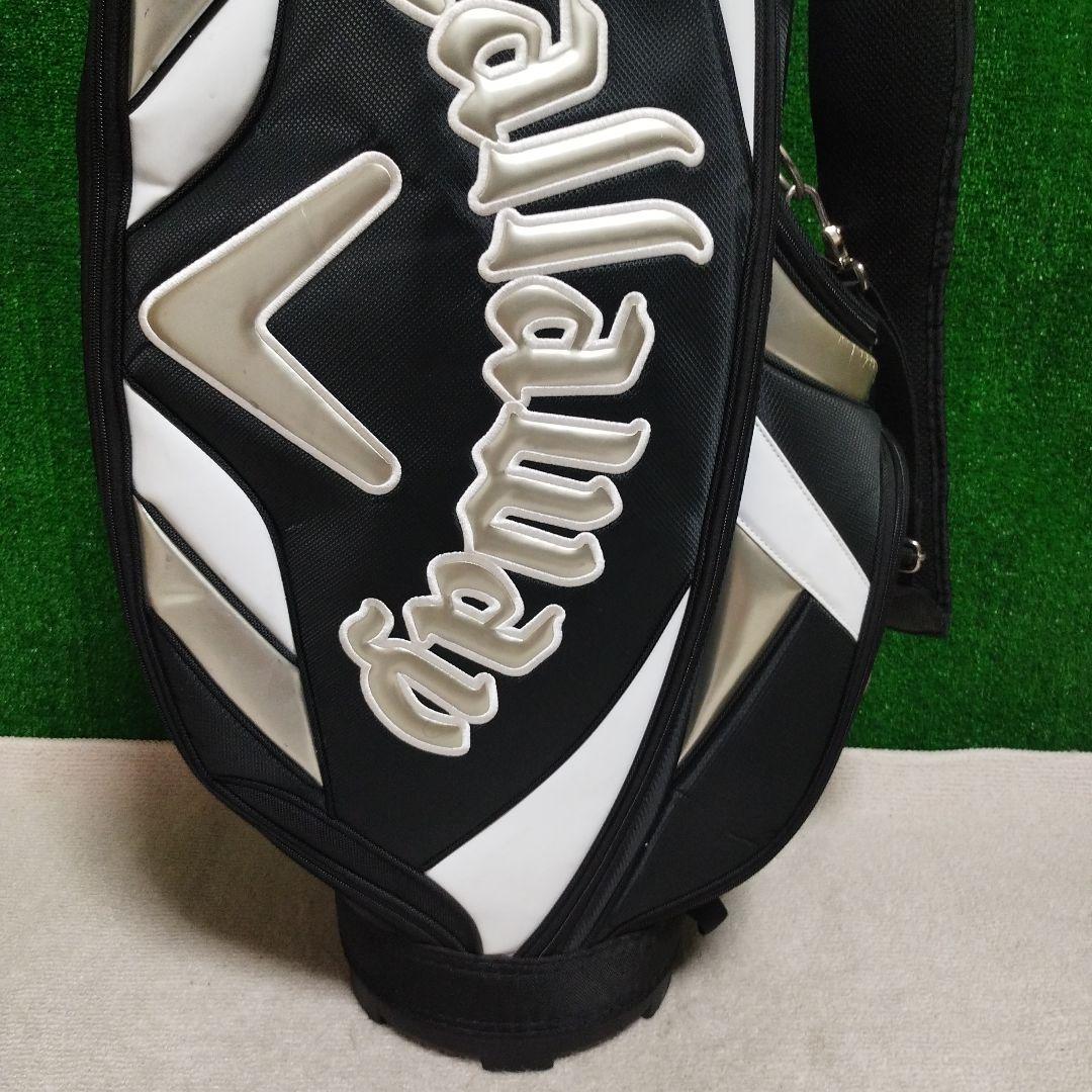 Callaway キャディバッグ 黒/白 ※ベルト色違い フード無し
