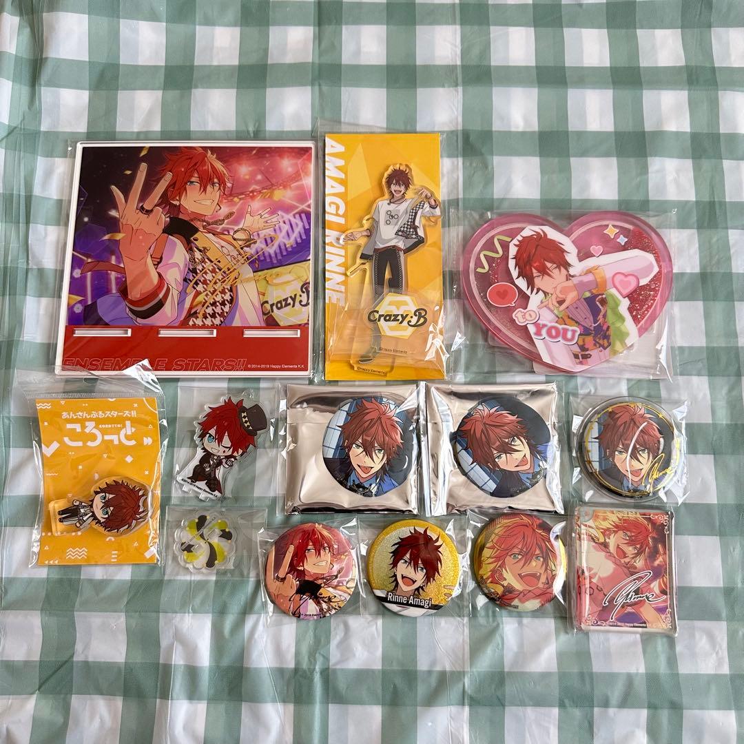 あんスタ 天城燐音 クレビ アクスタ 缶バッジ ぱしゃっつ