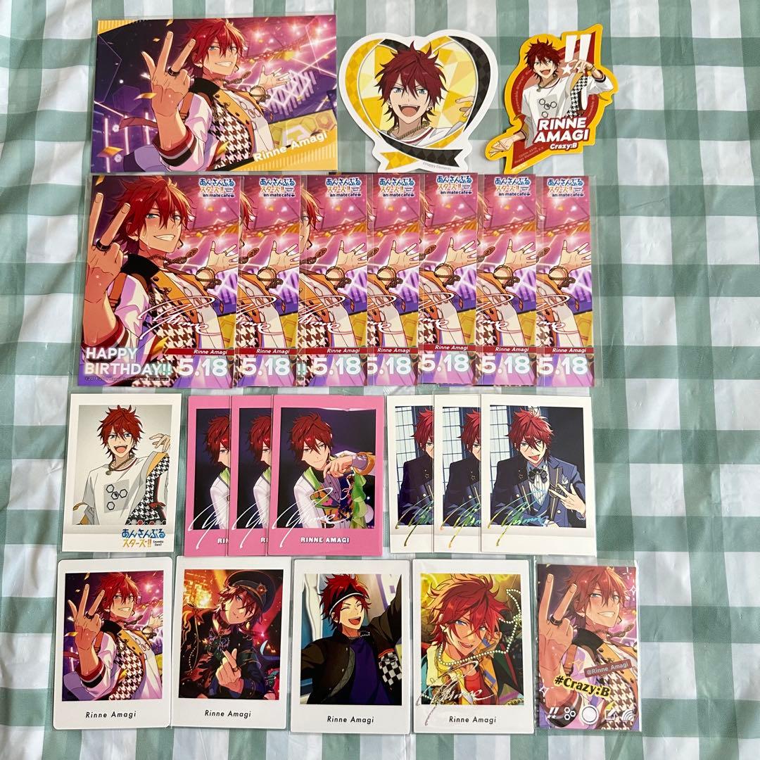 あんスタ 天城燐音 クレビ アクスタ 缶バッジ ぱしゃっつ