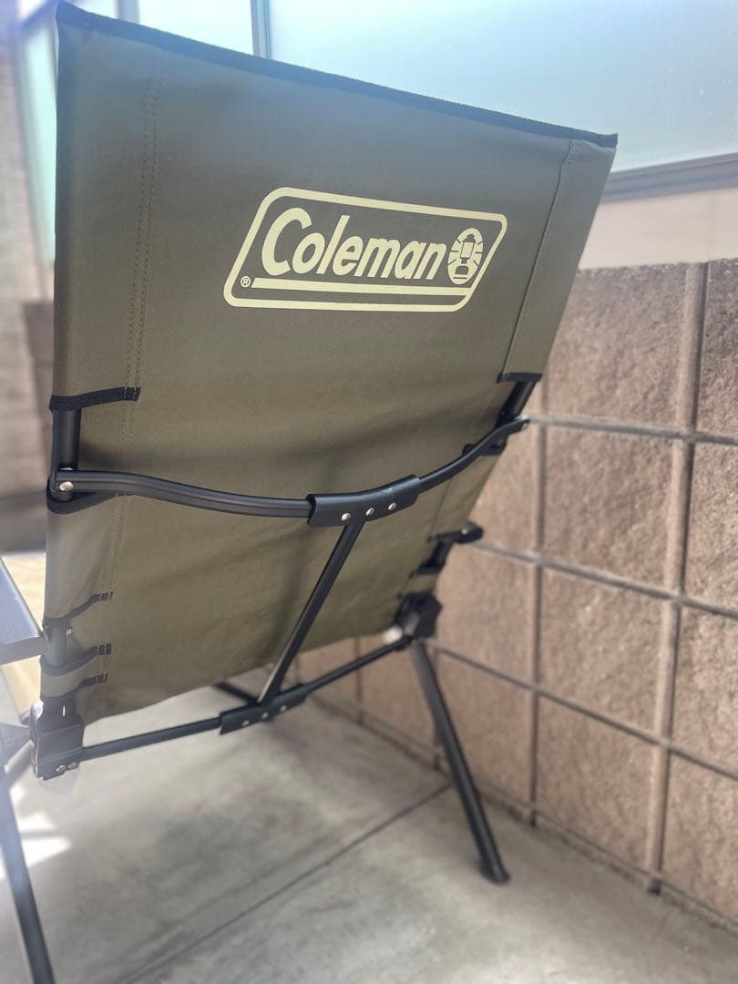 Coleman 折りたたみチェア オリーブ
