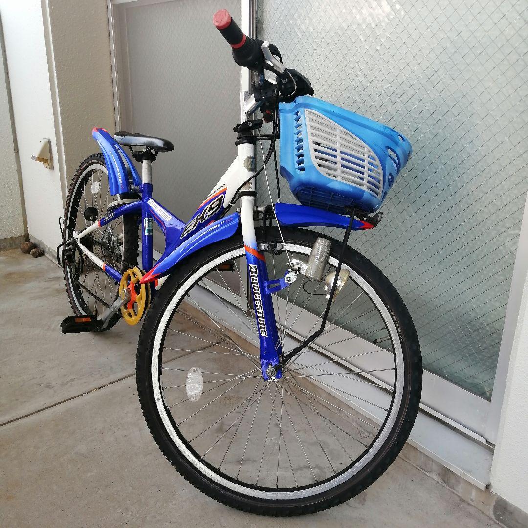 鳥取　ブリヂストン子供用自転車24インチ