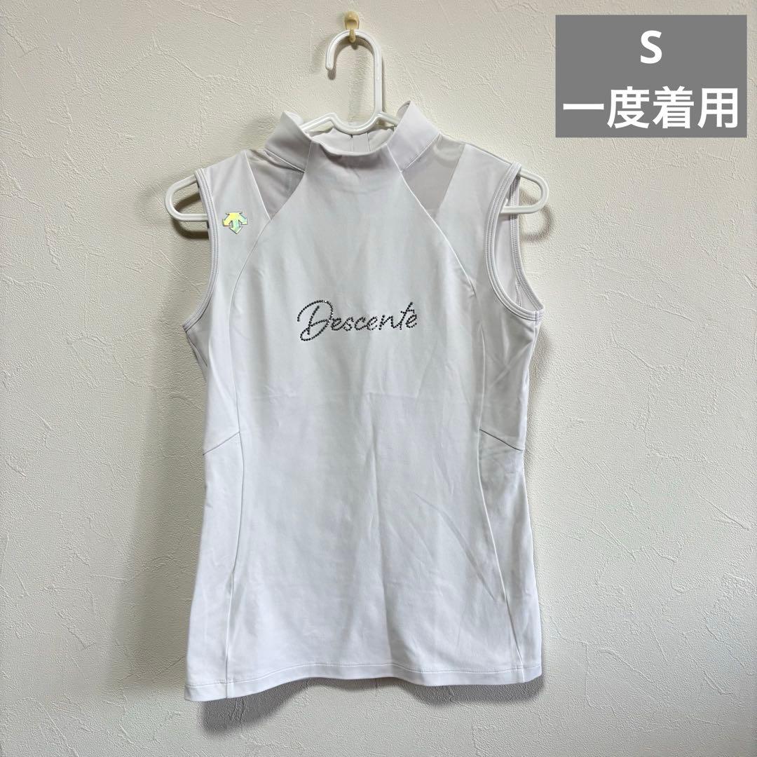 【Descente】モックネックノースリーブ
