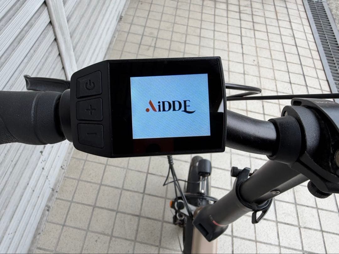 AIDDE 電動アシスト自転車 14インチ バッテリー7.8Ah 充電器あり