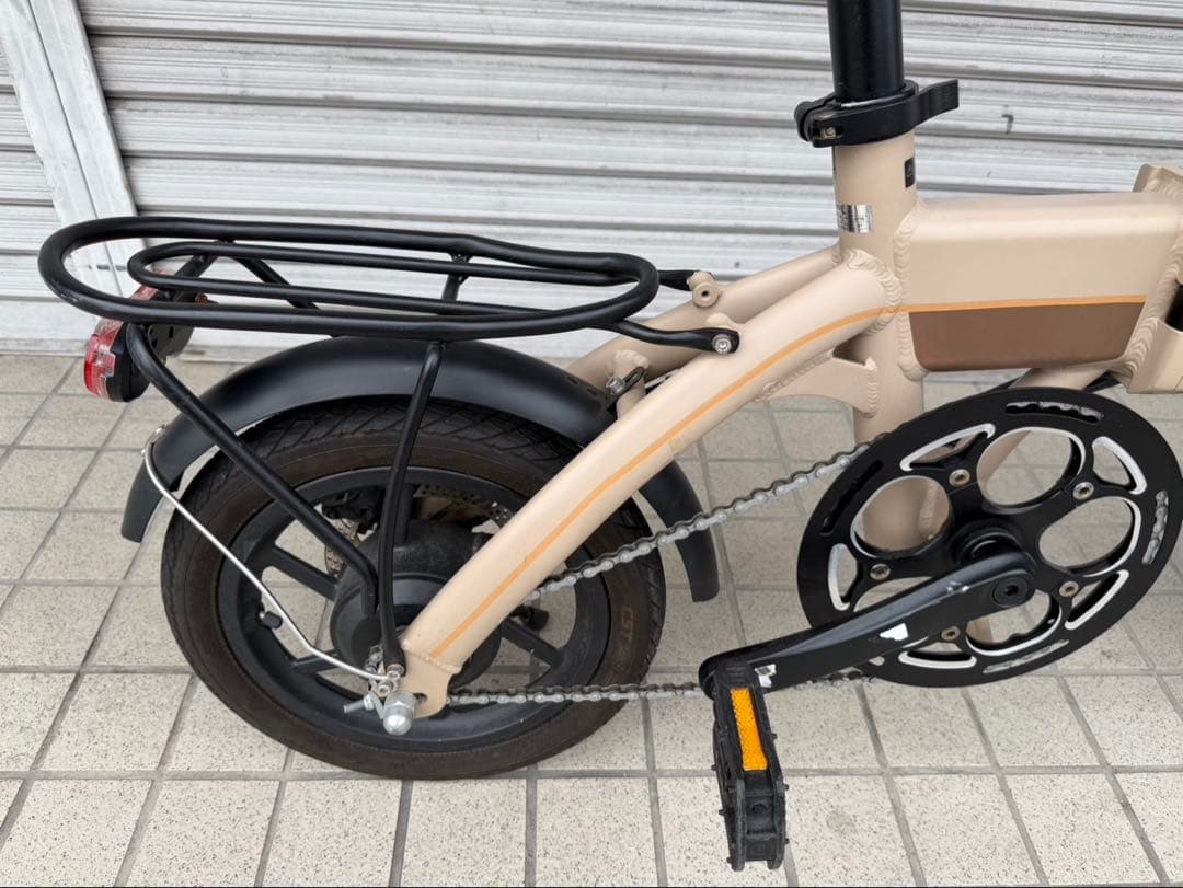 AIDDE 電動アシスト自転車 14インチ バッテリー7.8Ah 充電器あり