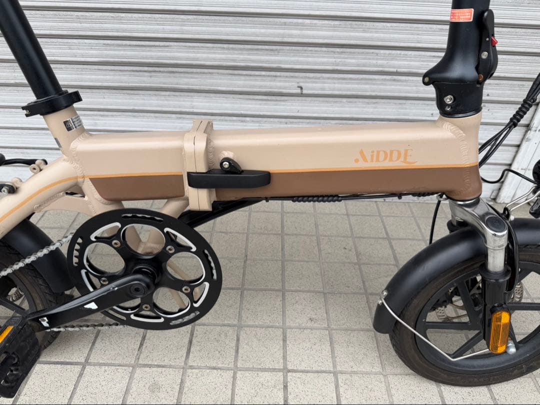 AIDDE 電動アシスト自転車 14インチ バッテリー7.8Ah 充電器あり