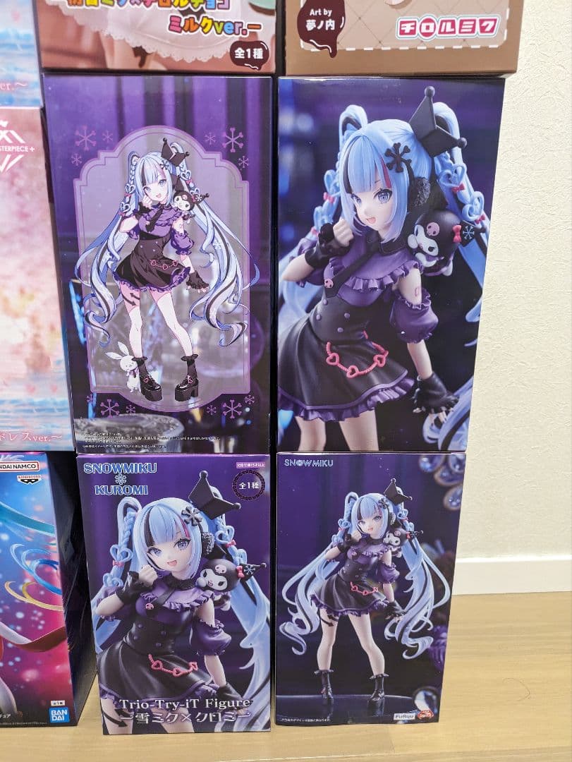 新品未開封 初音ミク 喜多川海夢 プライズフィギュア 18点セット タイクレ限定