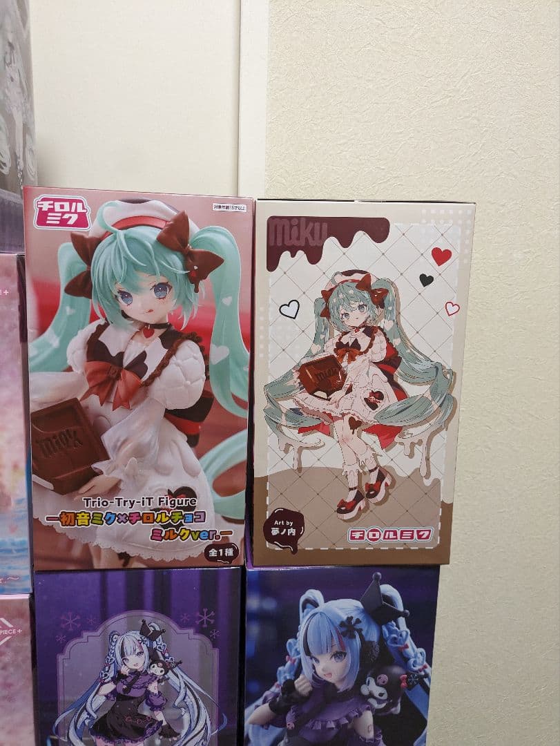 新品未開封 初音ミク 喜多川海夢 プライズフィギュア 18点セット タイクレ限定