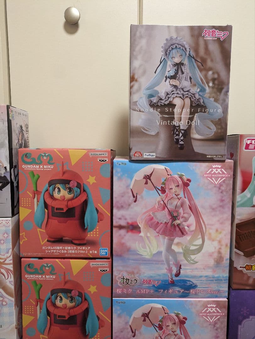 新品未開封 初音ミク 喜多川海夢 プライズフィギュア 18点セット タイクレ限定