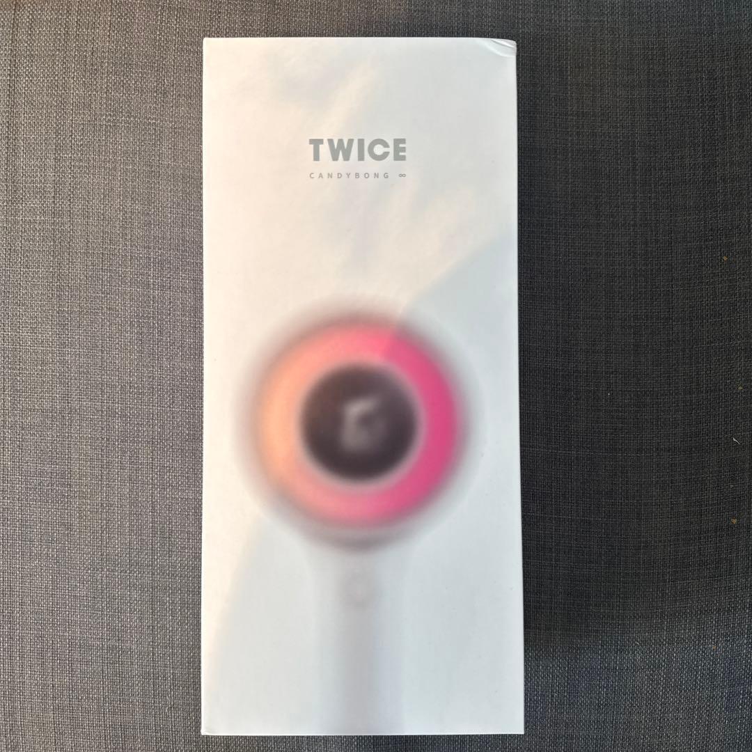 TWICE ペンライトCANDYBONG∞ ホワイト 箱付き