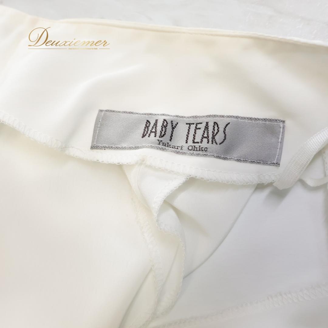 【フラメンコ衣装】ホワイト BABY TEARS ファルダ ペチコート 白 黒