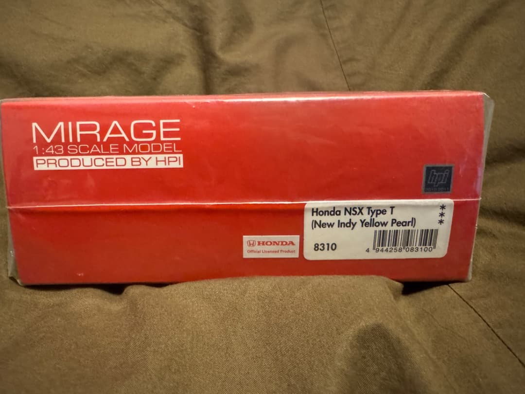 hpi MIRAGE 1/43 ホンダ NSX タイプT イエロー