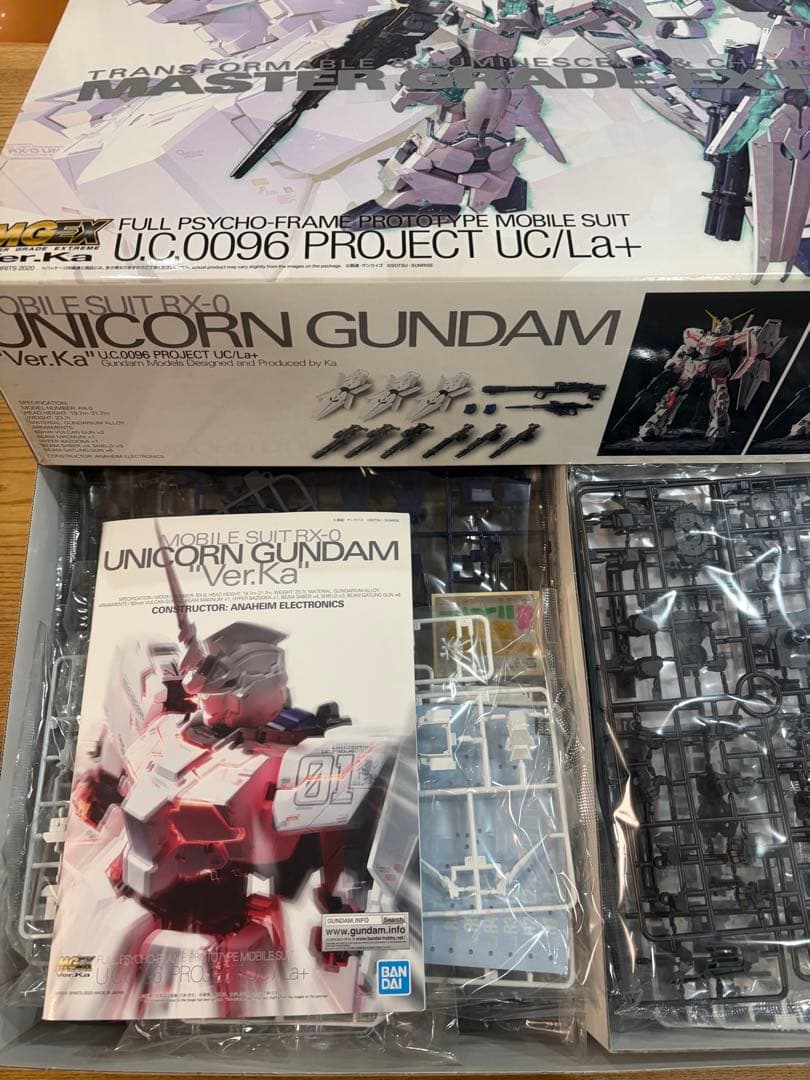 【未組立】MGEX RX-0 ユニコーンガンダム Ver.Ka