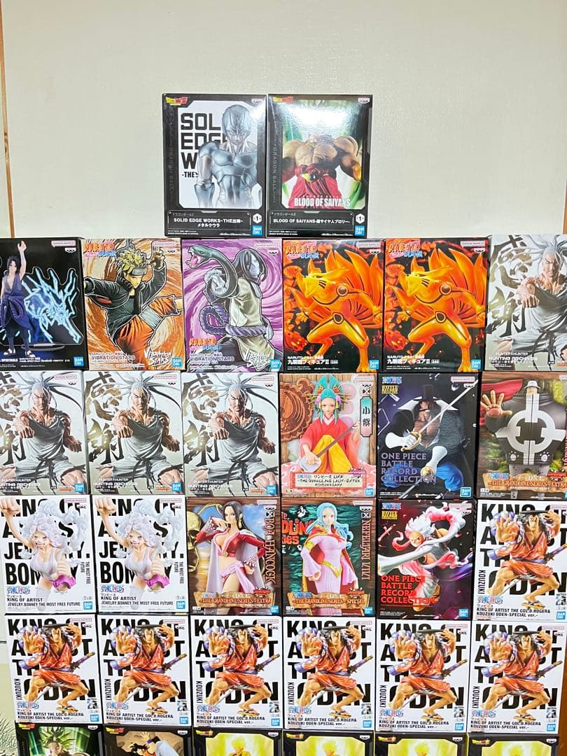 ワンピース ドラゴンボール ナルト H×Hフィギュア まとめ売り 38体セット