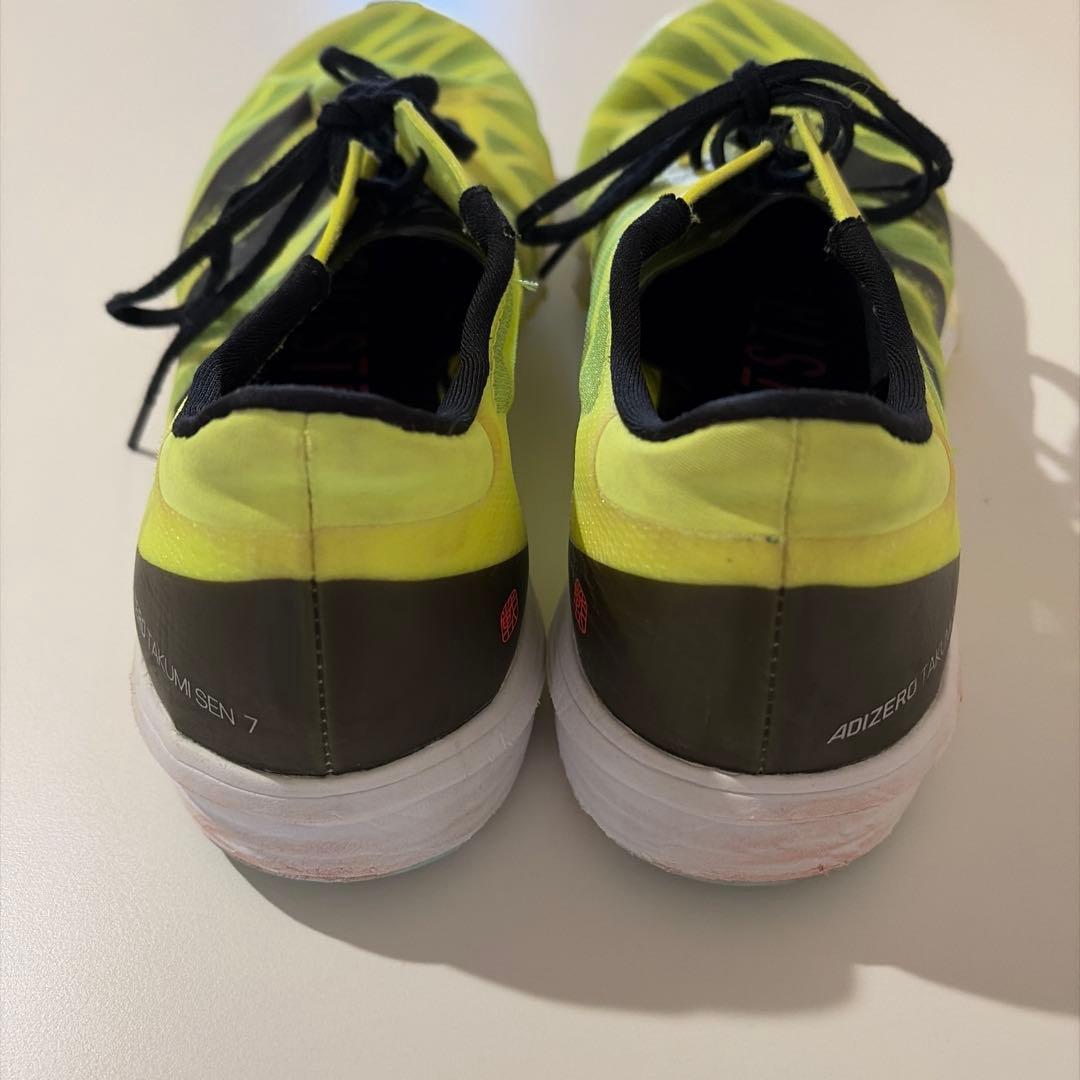 ADIZERO TAKUMI SEN 7 26.5cm 薄底　ランニングシューズ