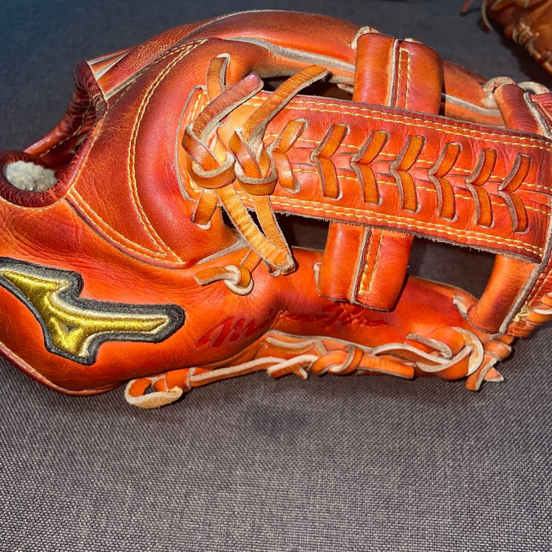 ミズノプロ軟式内野手用グローブ