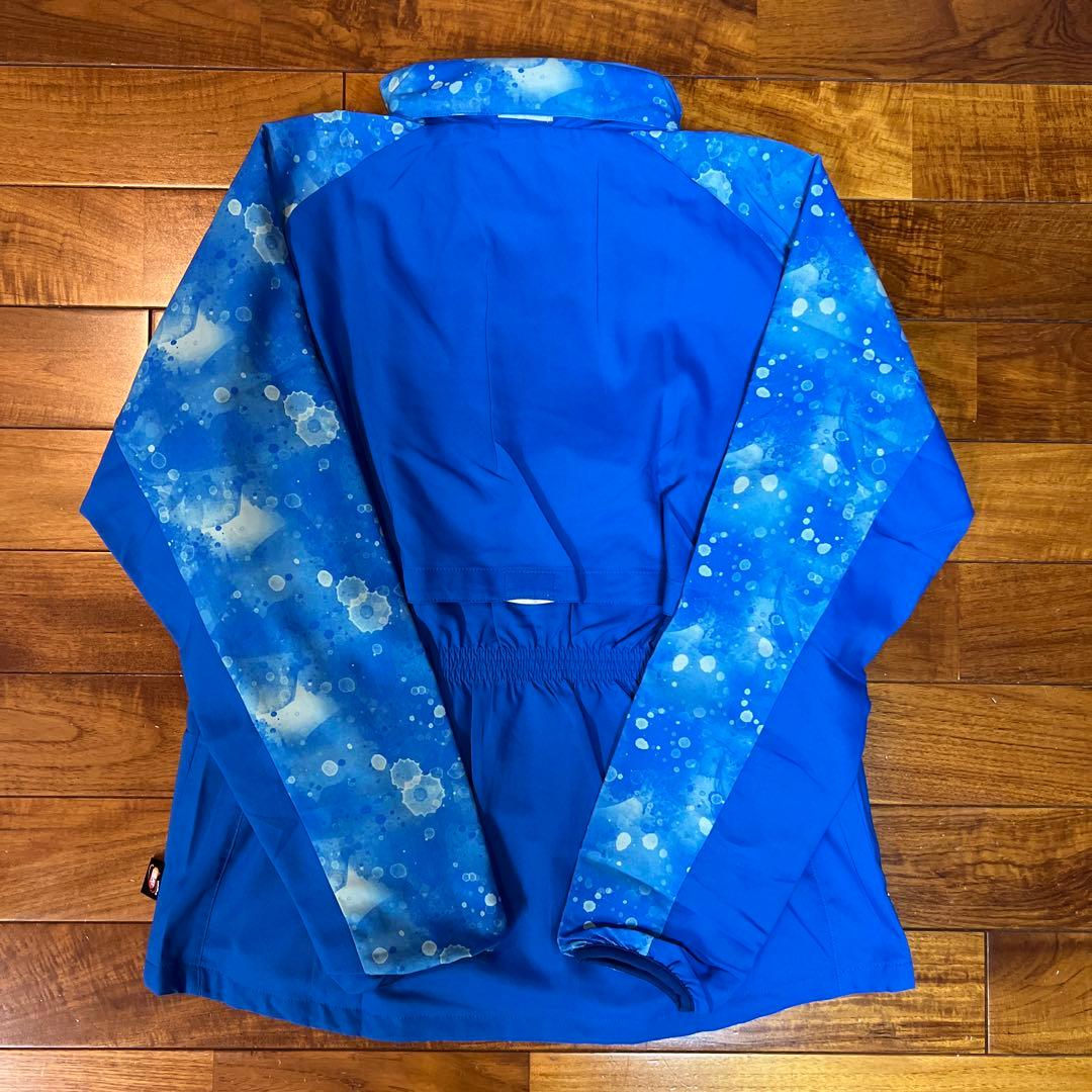 No.4075 YONEX ウィンド ウォーマー シャツ ブルー O テニス