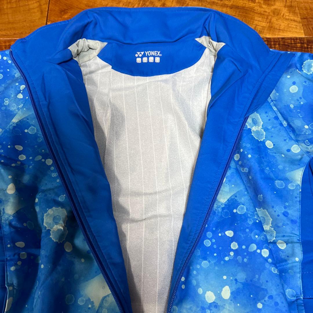 No.4075 YONEX ウィンド ウォーマー シャツ ブルー O テニス
