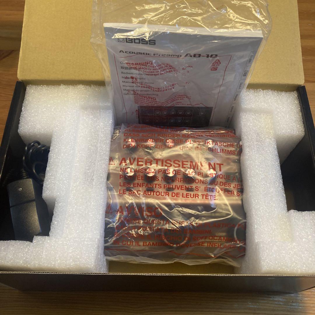 【美品】BOSS AD-10 アコースティックプリアンプ