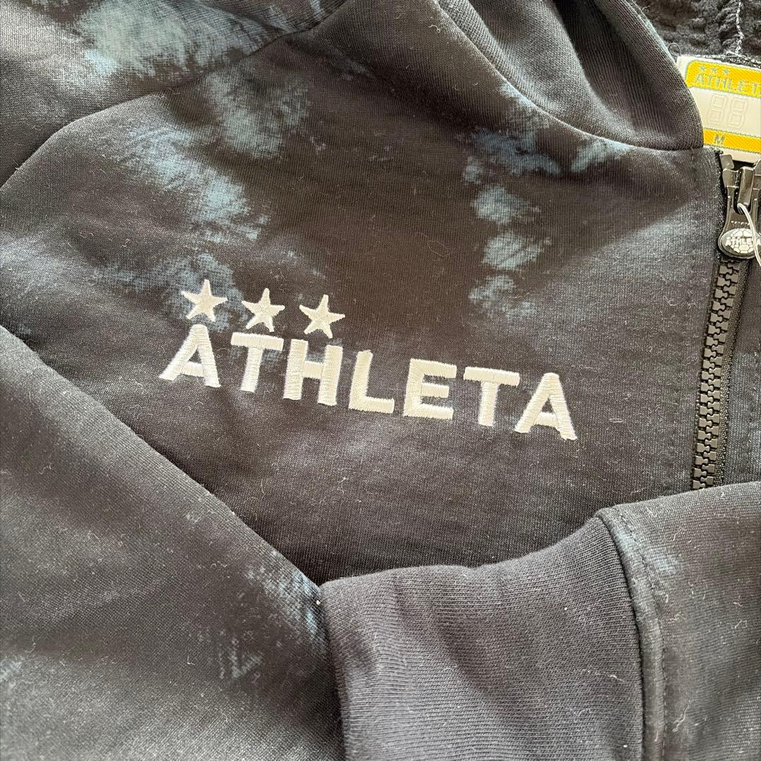 ATHLETA ブラック フーディー M