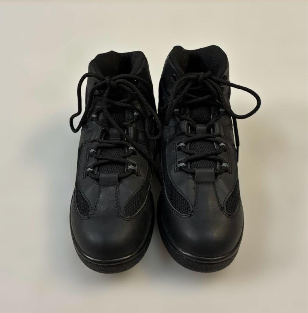 【超美品】チャコット　ダンスシューズ　スプリットソールミドルカット黒25.5cm