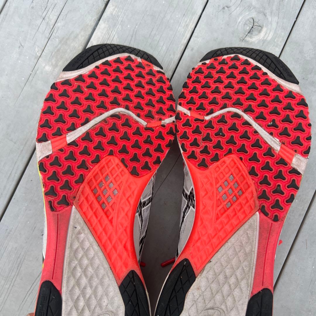 27.5 ASICS ターサーRP2ホワイト/レッド