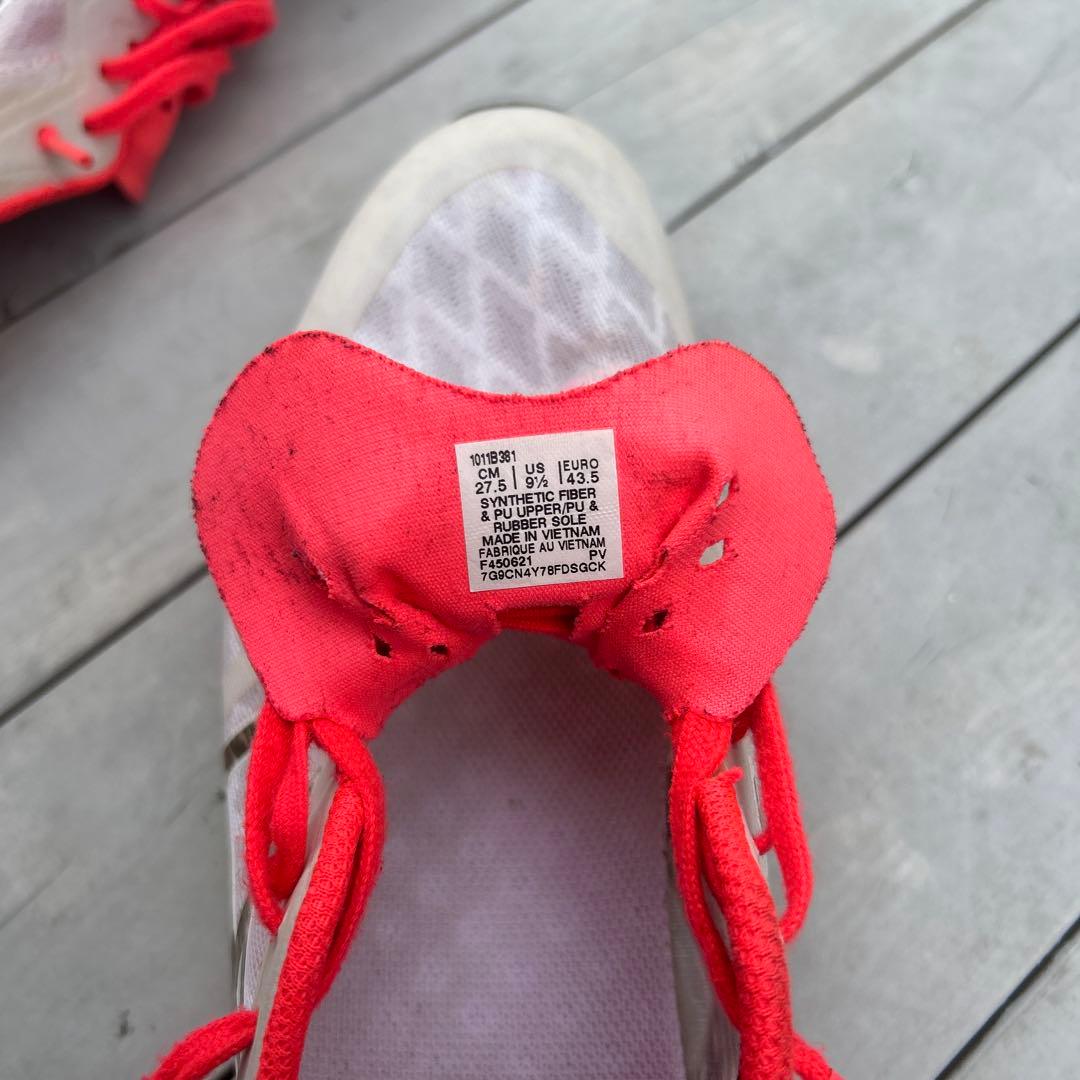 27.5 ASICS ターサーRP2ホワイト/レッド